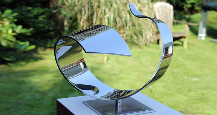 art commission - stainless steel sculpture