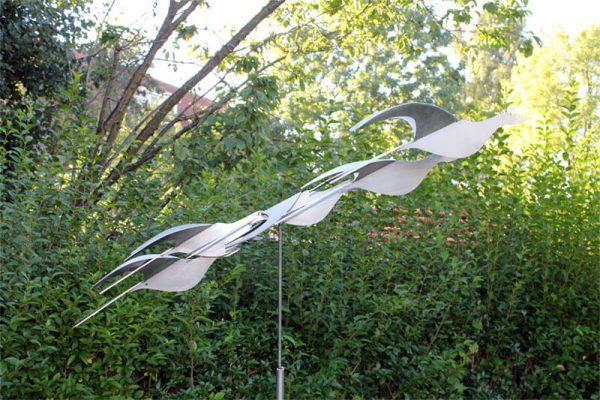 stainless steel garden image a bird's eye view rotatable